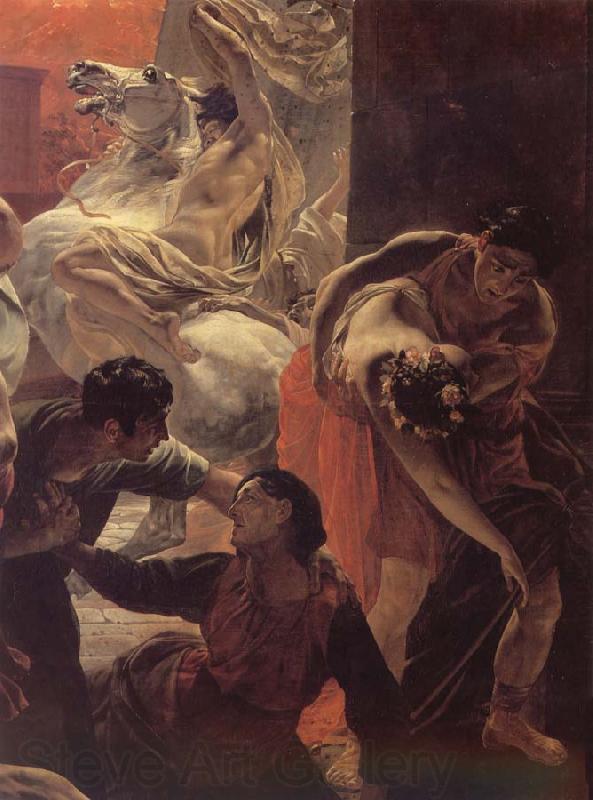 Karl Briullov The Last Day of Pompeii